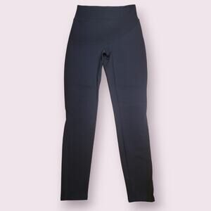 SPANX Assets Black Shaping Legging Mesh Calf Cutout M NWOT Date Night Athleisure